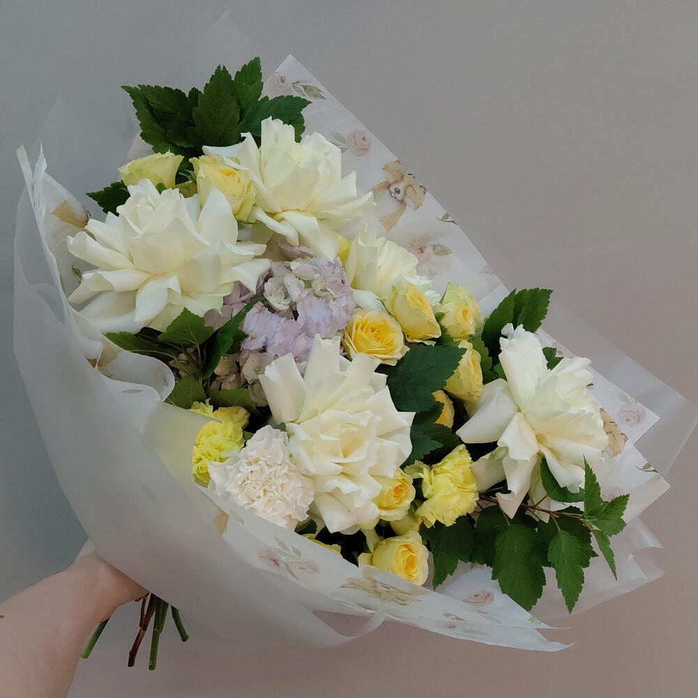Букет чайная роза