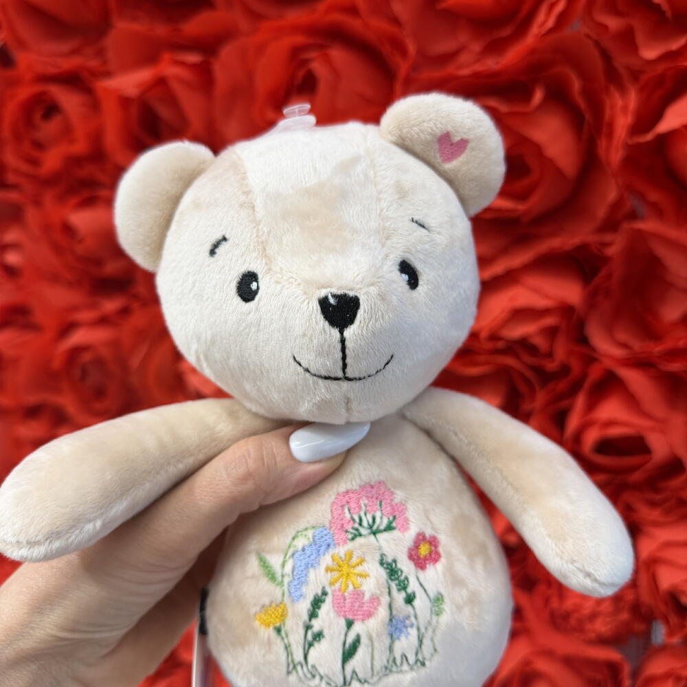 Игрушка мягкая коллекционная Мишка цветочный