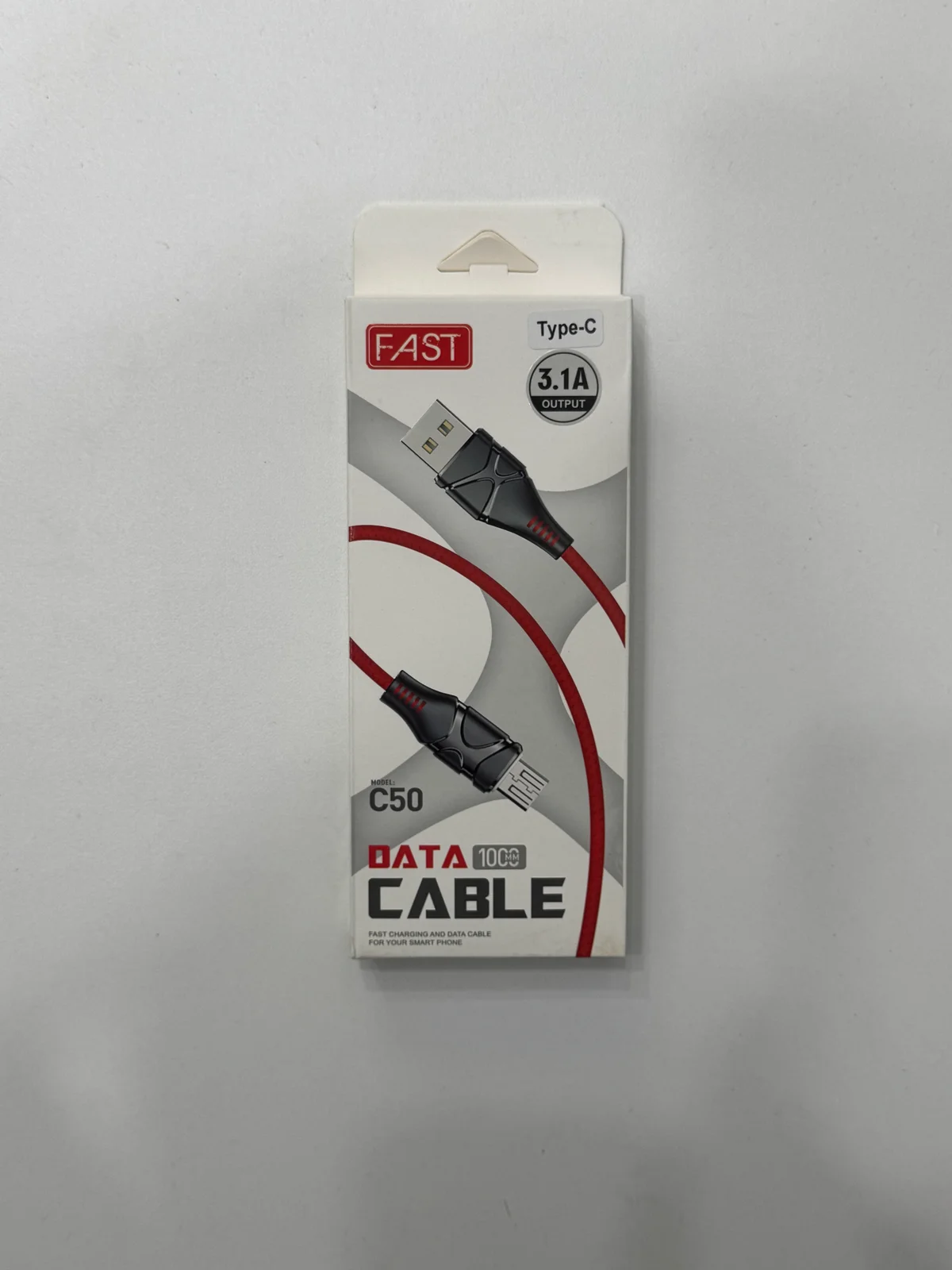 Кабель  C50 USB - Type C  1m 3.1A