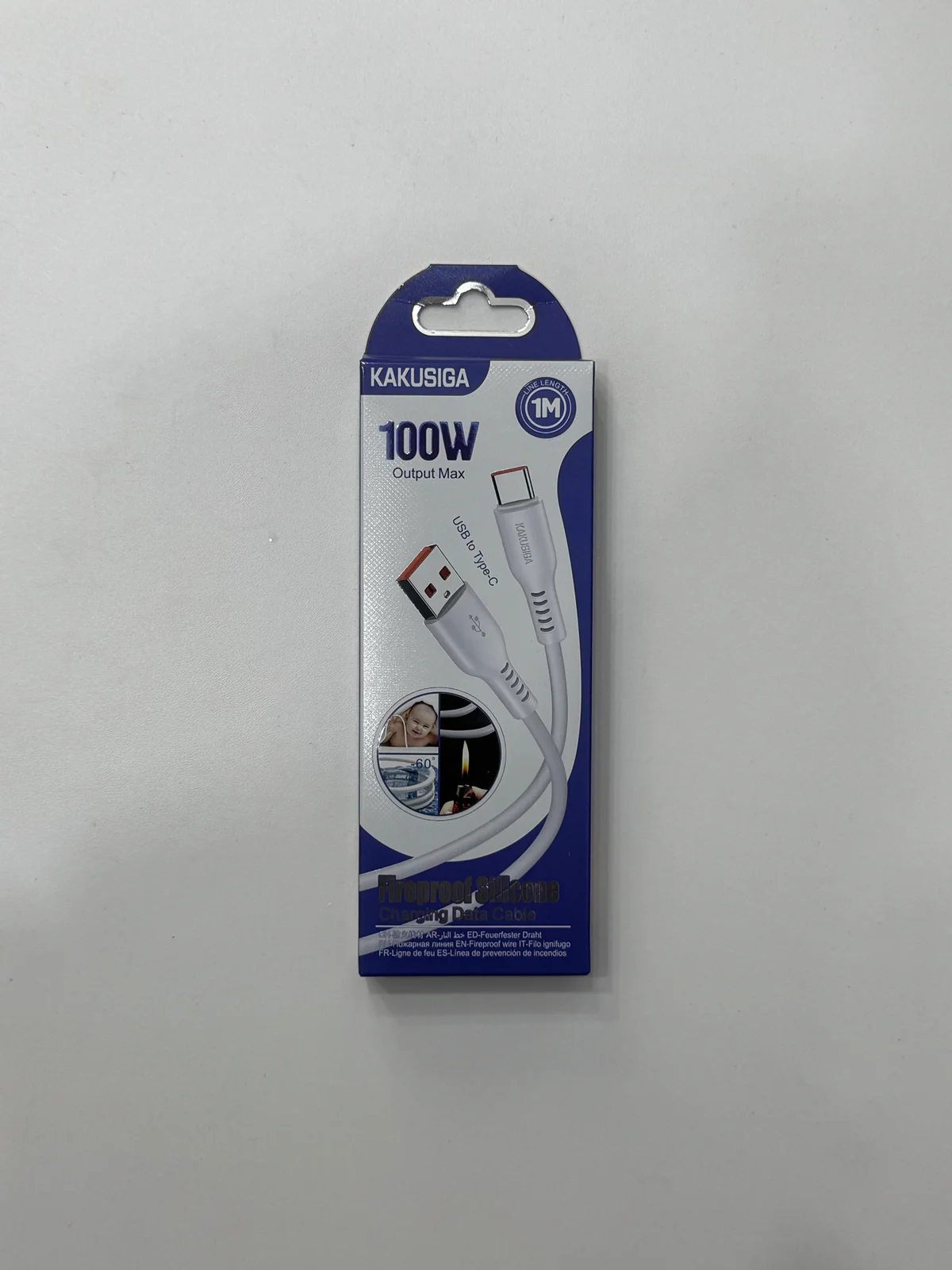 Кабель  USB -Type C 1m 100W