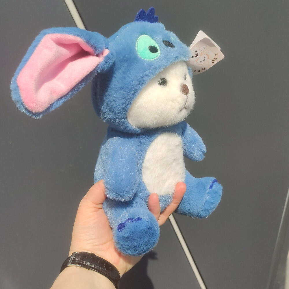 Игрушка мягкая Медвежонок в костюме Стича